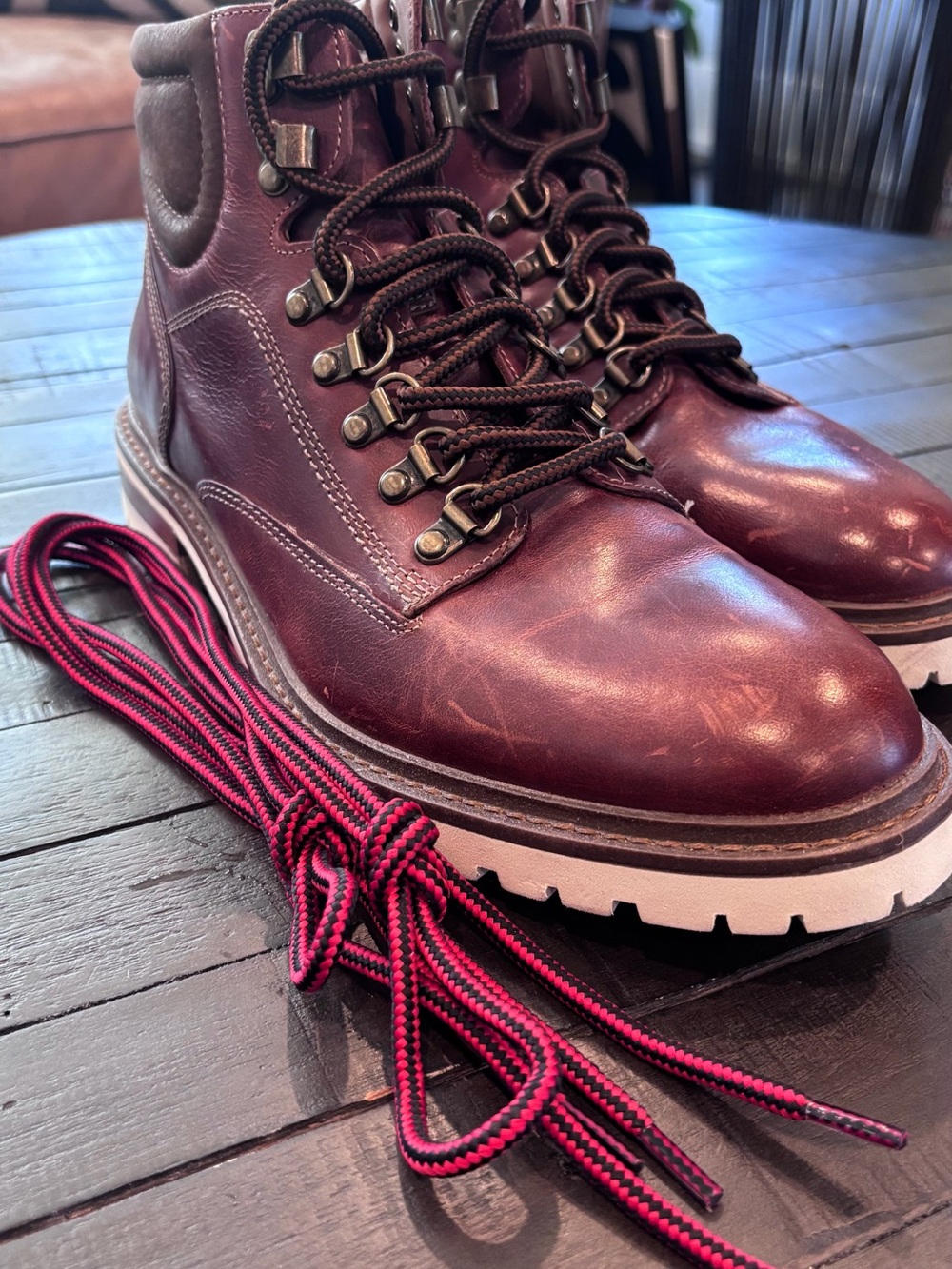 🔥 NEW Johnston & Murphy Barrett Alpine Hiking Boot in Brown Men's Size 8 No Box